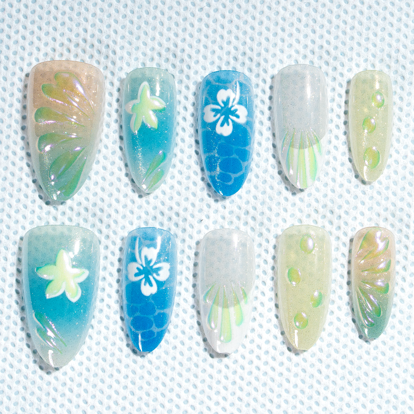 15 Sizes-30 Pcs 3D Press On nails tk3d04