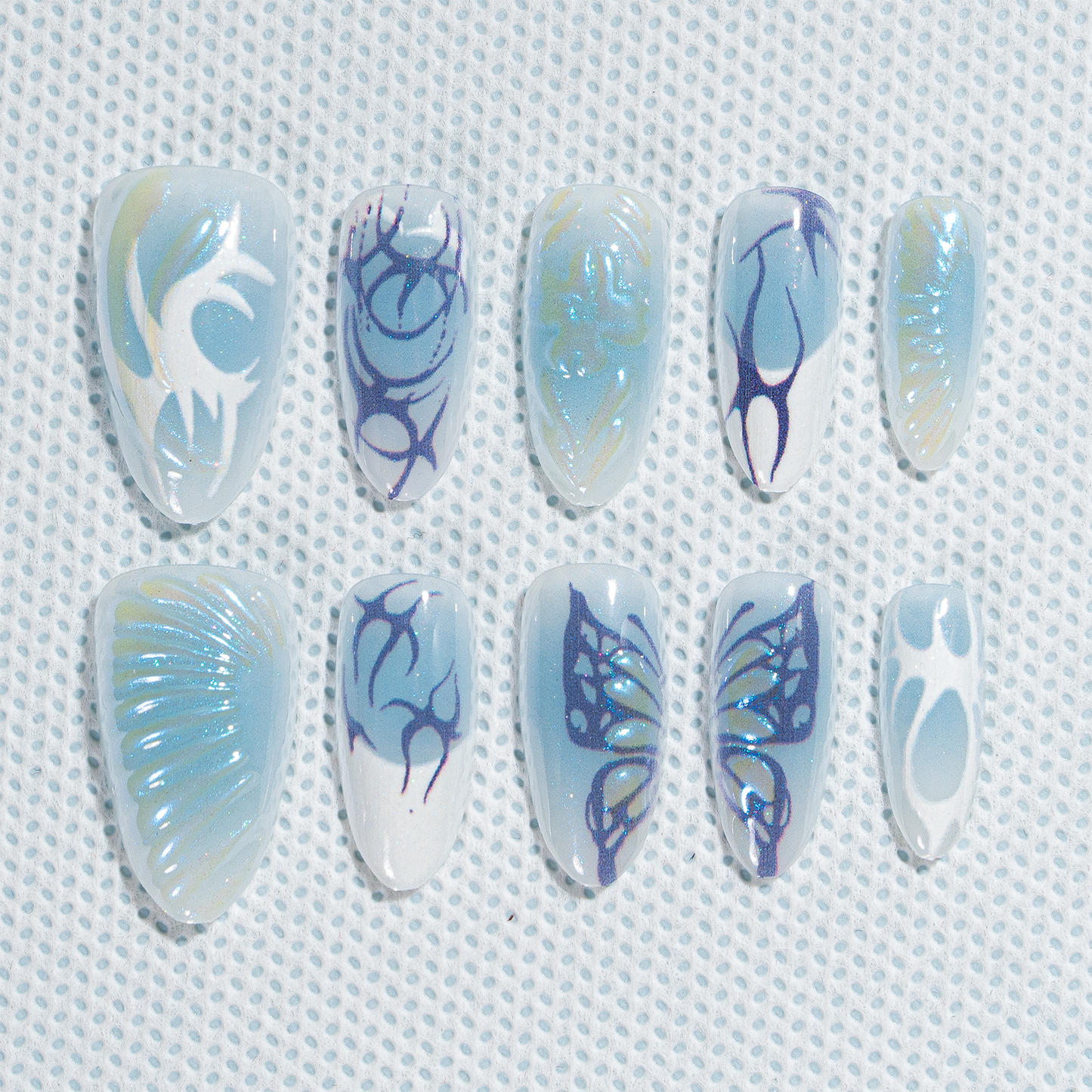 15 Sizes-30 Pcs 3D Press On nails tk3d06